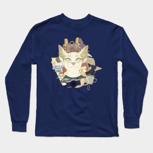 Explorer Kitteh Long Sleeve T-Shirt